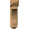 Ekena Millwork Imperial Arts and Crafts Rough Sawn Bracket w/ Offset Brace, Western Red Cedar, 6"W x 22"D x 22"H BKT0604X22X22IMP03RWR - alternate 3